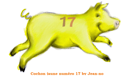 [yellow pig 17]